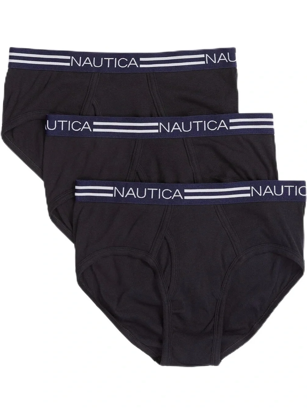 XL black Nautica briefs